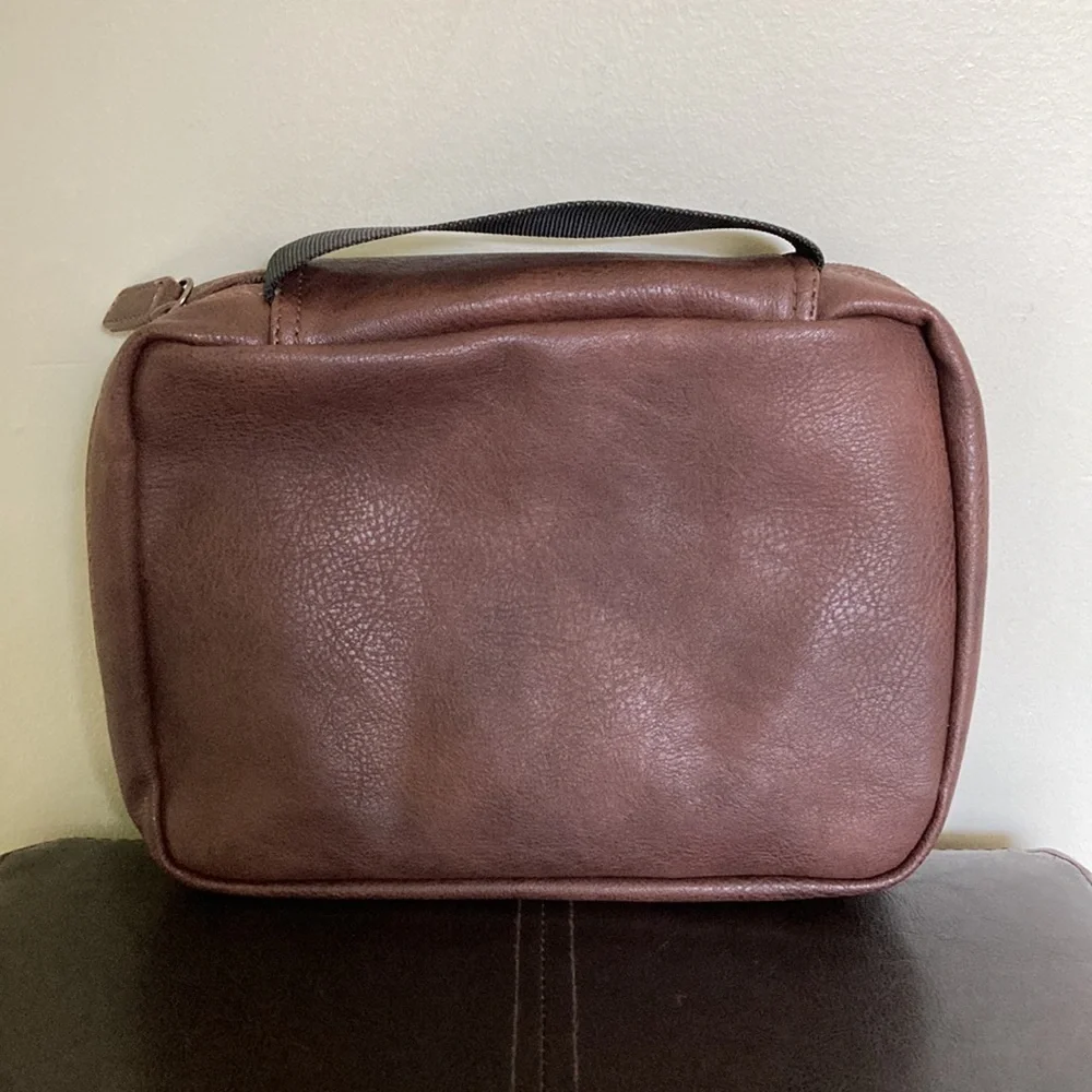 Levi Strauss & Co Brown Travel Toiletry Bag